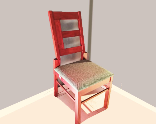Instead Chair[Charu Wood][Honey Gold]